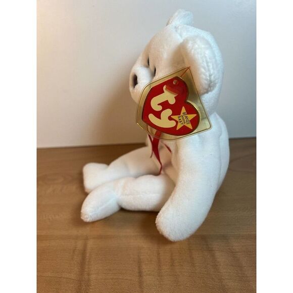 Ty Beanie Baby Valentino The Bear Collectible Plush Retired Vintage 1994 - Picture 2 of 7